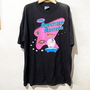 Vintage The Appetizer Advisor Shirt Wisconsin Cheese UFO Alien Graphic Tee Shirt
